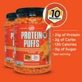 thumbnail image 4 of Twin Peaks 21g Keto Protein Puffs, Nacho Cheese, 0.66 lbs., 4 of 7