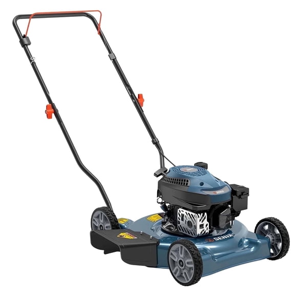 SENIX 20" 144cc 4-Cycle Gas Push Lawn Mower with Side Discharge