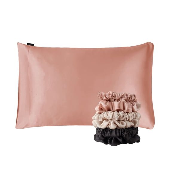 NIGHT Satin Pillowcase & Scrunchies Gift Set, 7 pc.