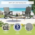 thumbnail image 8 of Suncast Rocking Chair with Under-Seat Storage, 8 of 10