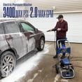 thumbnail image 3 of Westinghouse 3400 Max PSI 2 Max GPM 13 Amp Cold Water Electric Powered Pressure Washer w/ Brushless Motor, 5-Quick Connect Tips, 3 of 12