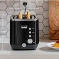 thumbnail image 2 of GE 2-Slice Stainless Steel Toaster with Extra-Wide Slots, 7 Shade Settings & Removable Crumb Tray, 2 of 7