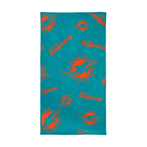 Logo Brands Miami Dolphins 38"x72" Beach Towel