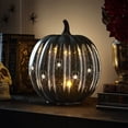 thumbnail image 1 of Member's Mark Pre-Lit Rotating Shimmer Pumpkin, 1 of 4