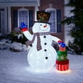 thumbnail image 1 of Member's Mark 72" Pre-Lit Pop-Up Twinkling Snowman, 1 of 4