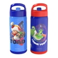 thumbnail image 4 of Zak Designs 14oz Double Wall Stainless Steel Siply Clutch Water Bottle, 2-Pack, 4 of 8