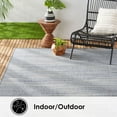 thumbnail image 4 of Nicole Miller New York Patio Country Wynona Contemporary Abstract Indoor/Outdoor Area Rug, Blue/Beige, 4 of 8