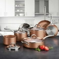 thumbnail image 1 of Tramontina 11-Piece Nonstick Cookware Set, Choose Color, 1 of 14