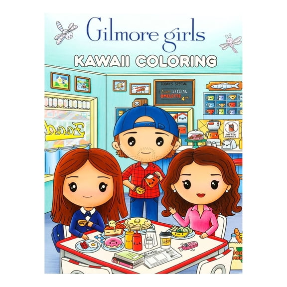 Gilmore Girls Kawaii Coloring by Alejandra Macouzet, Trade Paperback
