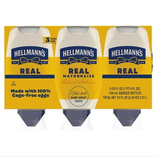 Hellmann's Real Mayonnaise, 25 fl. oz., 3 pk.