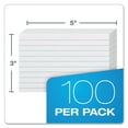 thumbnail image 3 of Oxford - Index Cards - Ruled - 3 x 5" - 100 Cards, 3 of 7