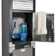thumbnail image 11 of Seville Classics UltraHD 4-Door Stackable Locker Cabinets, 15" W x 18" D x 73.9" H, 11 of 14