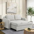 thumbnail image 2 of Serta Harvard Full Convertible Polyester Fabric Loveseat, 2 of 20