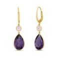 thumbnail image 2 of Multi-Gemstone Dangle Earrings in 14K Gold, 2 of 6