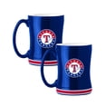 thumbnail image 1 of Logo Brands Texas Rangers 14oz Relief Mug Set, 1 of 5