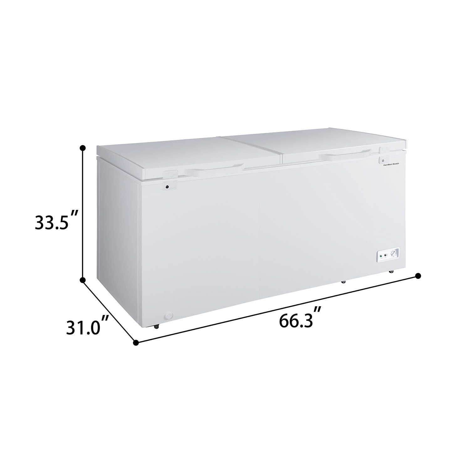 Hamilton Beach 17 cu. ft. Double Door Chest Freezer - Samsclub.com