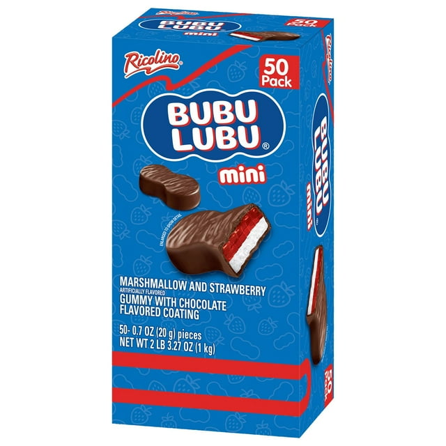 Ricolino Bubulubu, Mini, 50 ct.