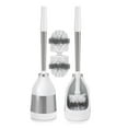 thumbnail image 1 of Polder 2-Pack Belle Toilet Brush Caddy with 2 Bonus Replacement Brush Heads, 1 of 6