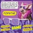 thumbnail image 6 of OOMF Pop Star Women's Square Sunglasses, 6 of 6