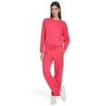 thumbnail image 6 of DKNY Women's Hi-Lo Crewneck Sweatshirt, 6 of 7