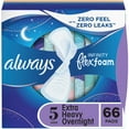 thumbnail image 1 of Always Infinity Extra Heavy Overnight Pads, with Wings, Size 5, 66 ct., 1 of 10