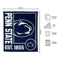 thumbnail image 3 of Logo Brands Penn State Nittany Lions 60"x70" Super Plush Blanket, 3 of 6
