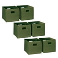thumbnail image 1 of RiverRidge Folding Bins Cube Storage Cubbies, Set of 6 Playroom Organizers, 1 of 6