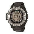 thumbnail image 1 of Casio Men's Pro Trek Triple Sensor Atomic Timekeeping Solar-Powered 53mm Black Watch, 1 of 5