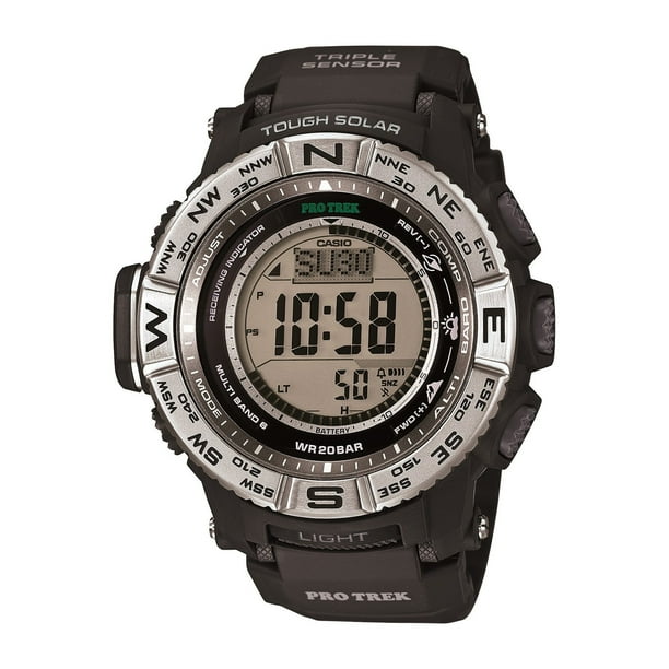 CＡＳＯ　ＰＲＯ　ＴＲＥＫ Casio Men's Pro Trek Triple Sensor Atomic Timekeeping Solar