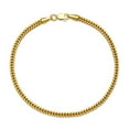 thumbnail image 1 of Diamond Cut Franco Chain Bracelet in 14K Gold, 1 of 4