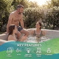 thumbnail image 5 of Lifesmart LS350DX 5-Person 28-Jet 110v Plug and Play Spa with Ozonator, 5 of 10