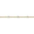 thumbnail image 2 of 2.06 CT. T.W. Round Cut Alternating Diamond Tennis Bracelet in 14K Gold, 2 of 6