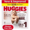 thumbnail image 1 of Huggies Skin Essentials Baby Diapers, Sizes 1-6, 1 of 13
