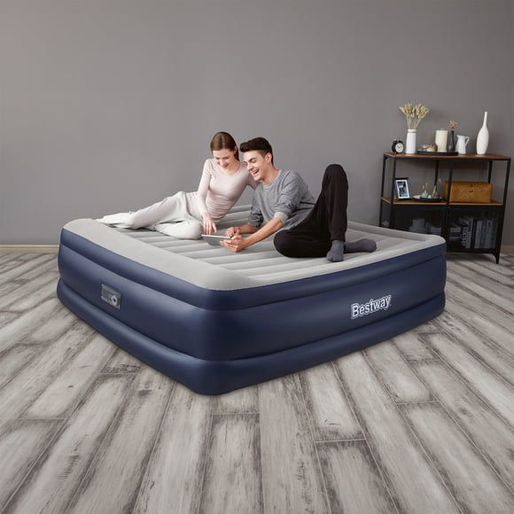 Bestway Tritech 22" King Air Mattress with Built-in AC Pump