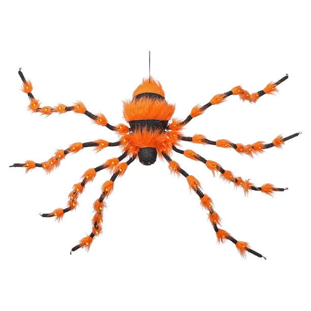 極上　イザイア　スラックス　定価113500円 Lana Spider Member's Mark Oversized Pre-Lit Furry Spider, Assorted Colors