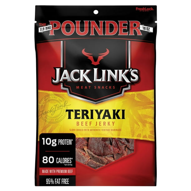 Jack Link's Teriyaki Beef Jerky, 16 oz