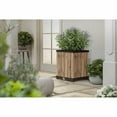 thumbnail image 3 of Keter Signature Collection 18" Resin Square Planter, 3 of 8
