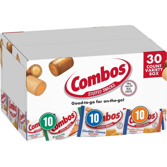 Combos Baked Snacks Variety Pack, 30 ct.