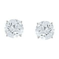 thumbnail image 4 of 1.95 CT. T.W. Round Cut Solitaire Diamond Stud Earrings in 14K Gold, 4 of 8