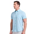 thumbnail image 5 of Nick Graham Men's Performance Short Sleeve Woven Sport Shirt, 5 of 9