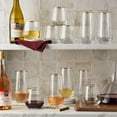thumbnail interactive-video image 1 of Member's Mark 12-Piece Modern Gold Rim Crystal Drinkware Set, 1 of 7