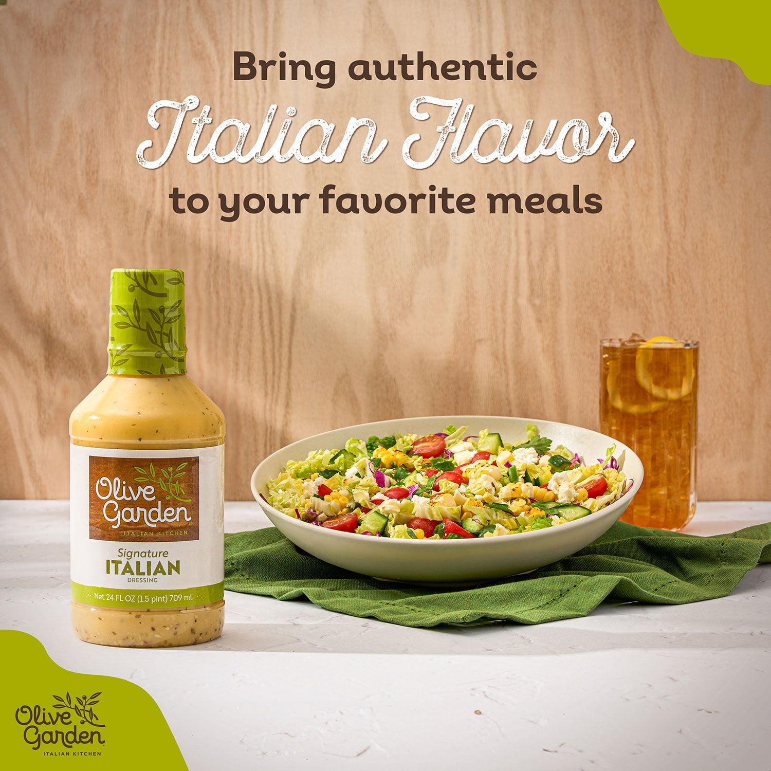 Olive Garden Signature Italian Dressing, 24 oz., 2 pk. - Samsclub.com