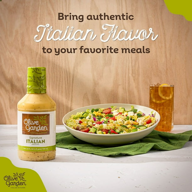 Olive Garden Signature Italian Dressing, 24 oz., 2 pk. - Samsclub.com