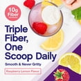 thumbnail image 5 of Fiber Well® Triple Fiber + Probiotics Powder, Raspberry Lemon Flavor, 16 oz, 5 of 6
