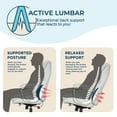 thumbnail image 6 of La-Z-Boy Westley Big & Tall Executive Office Chair With Active Lumbar Support, 6 of 12