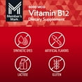 thumbnail image 7 of Member’s Mark Vitamin B12 Quick Dissolve Tablets, 5000 mcg, Cherry, 300 ct., 7 of 8