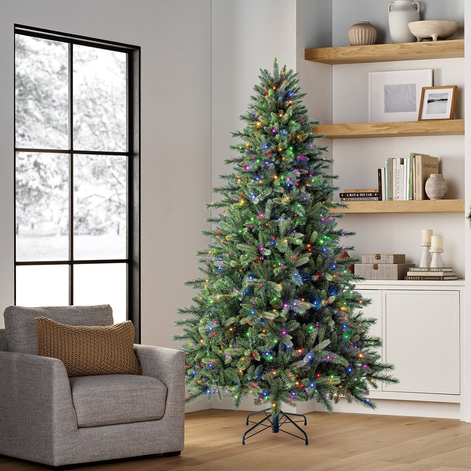 Member's Mark 7.5' Augusta Pine Pre-Lit Christmas Tree - Samsclub.com