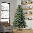 thumbnail image 3 of Member's Mark 7.5' Augusta Pine Pre-Lit Christmas Tree, 3 of 10