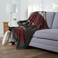thumbnail image 1 of Officially Licensed NCAA Cloud Throw Blanket with Sherpa Back, 60" x 70", 1 of 4