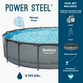 thumbnail image 11 of Bestway Power Steel 16' x 48" Above Ground Pool Set, 11 of 17